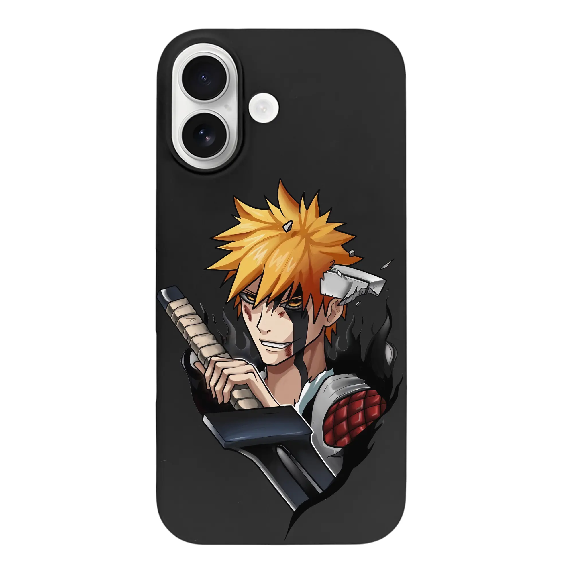 ブリーチ グッズ 黒崎 一護 - iPhone 17 シリーズ シリコンケース 薄型 耐衝撃 指紋防止 ソフトタッチカバー 精密フィット 傷防止 保護ケース iPhone 17/17 Air/17 Pro/17 Pro Max 対応